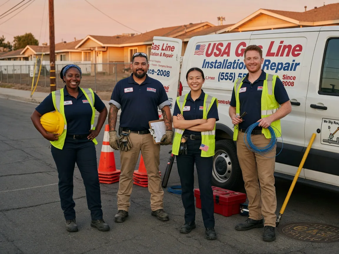 Gas Line Installation company in Deweese, NE